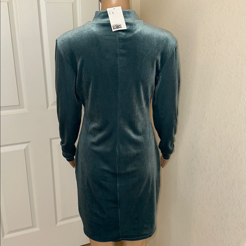 H&M Teal Long Sleeve Dress - Picture 7 of 16
